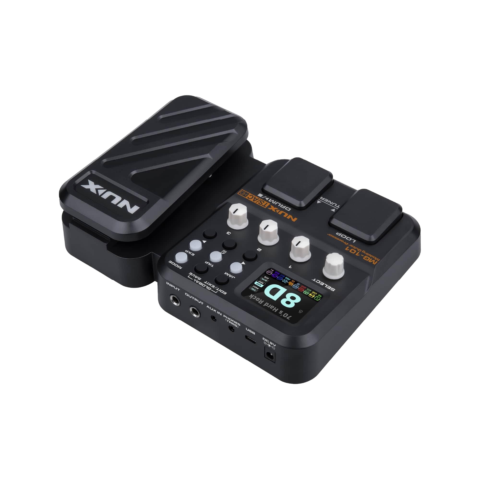 Amazon | NUX/MG-101 Modeling Guitar Processor マルチ